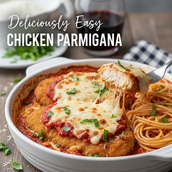 Deliciously Easy Chicken Parmigiana recipe