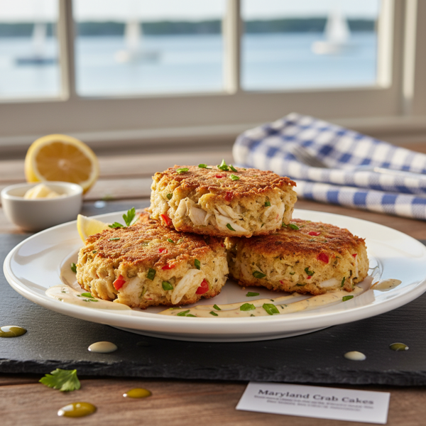 Deliciously Flaky Maryland Crab Cakes recipe