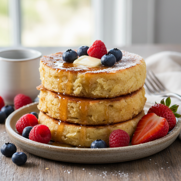 Deliciously Fluffy English Muffin French Toast recipe
