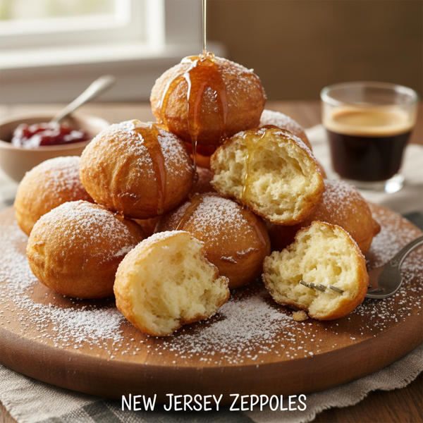 Deliciously Fluffy New Jersey Zeppoles recipe