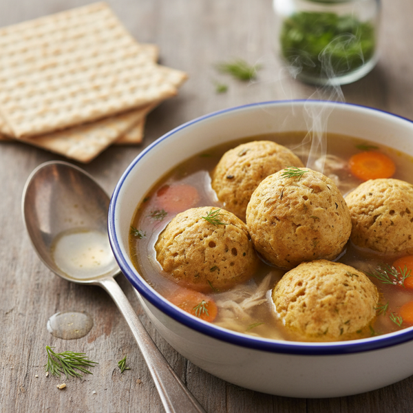 Deliciously Light Gluten-Free Matzo Balls recipe