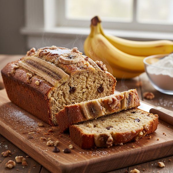 Deliciously Moist Banana Bread recipe