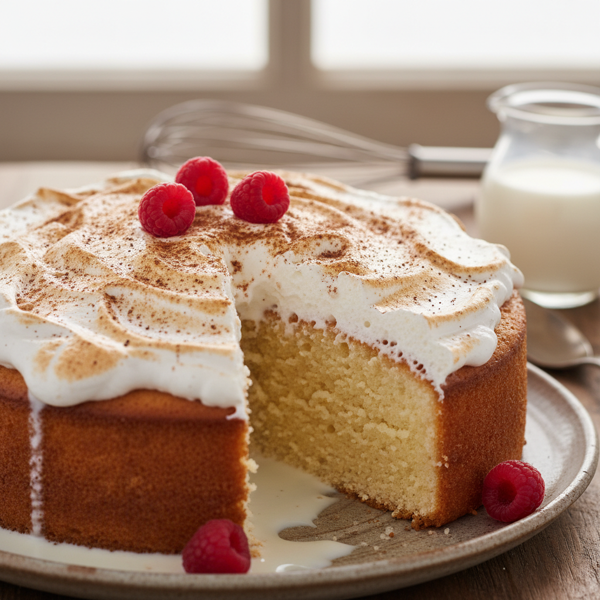 Deliciously Moist Tres Leches Cake recipe