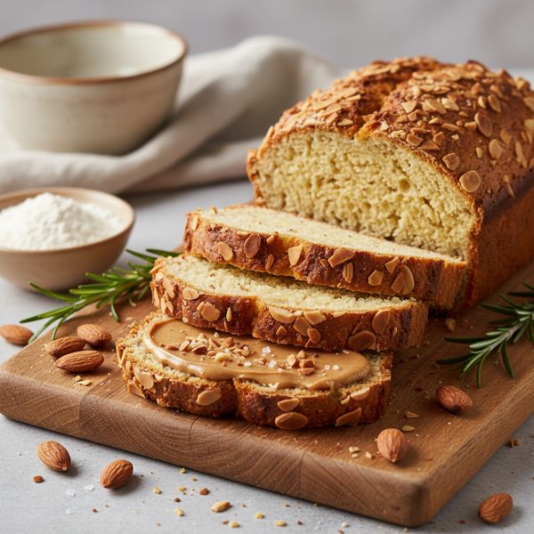 Deliciously Nutty Gluten-Free Almond Bread recipe