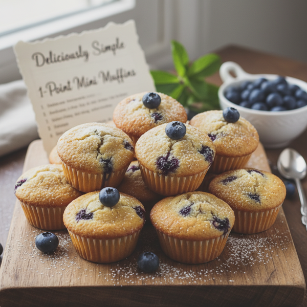 Deliciously Simple 1-Point Mini Muffins recipe