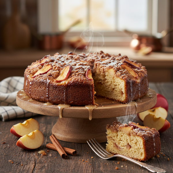 Deliciously Simple Apple Cinnamon Delight Cake recipe