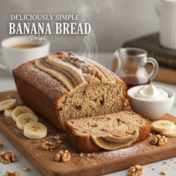 Deliciously Simple Banana Bread Delight recipe