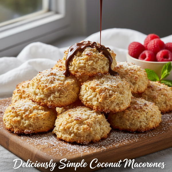 Deliciously Simple Coconut Macaroons recipe