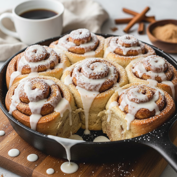 Deliciously Simple Gluten-Free Cinnamon Rolls recipe
