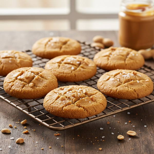 Deliciously Simple No-Flour Peanut Butter Cookies recipe