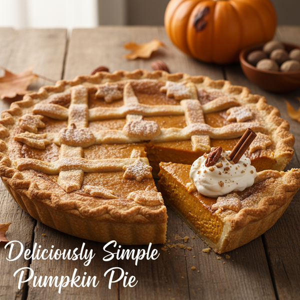 Deliciously Simple Pumpkin Pie recipe