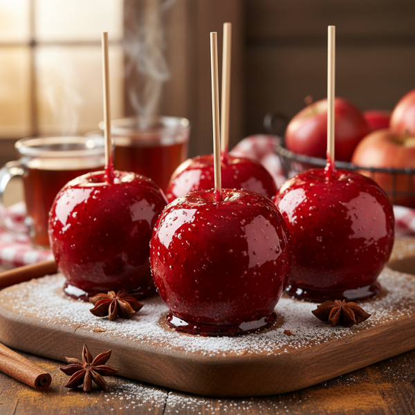 Deliciously Spiced Cinnamon Candied Apples recipe
