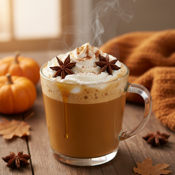 Deliciously Spiced Pumpkin Latte recipe