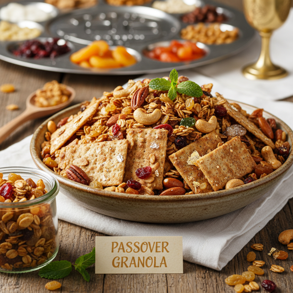 Deliciously Sweet Passover Granola recipe
