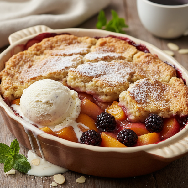 Deliciously Versatile Fruit Cobbler Pie recipe