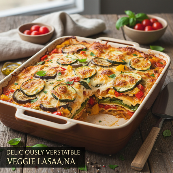 Deliciously Versatile Veggie Lasagna recipe