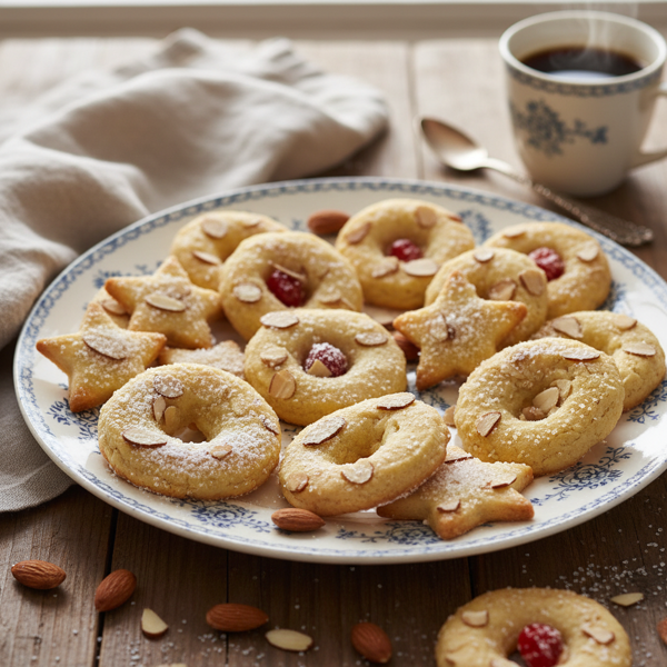 Delightful Almond Spritz Cookies recipe