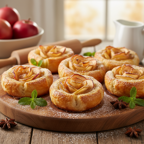 Delightful Apple Blossom Pastries recipe