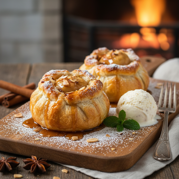 Delightful Baked Apples in Flaky Pastry recipe