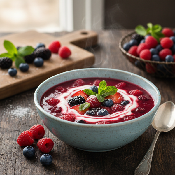 Delightful Berry Soup recipe