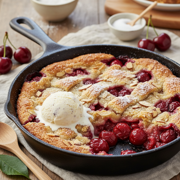 Delightful Cherry Bliss Cobbler recipe