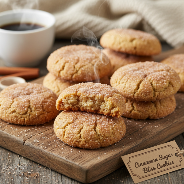 Delightful Cinnamon Sugar Bliss Cookies recipe