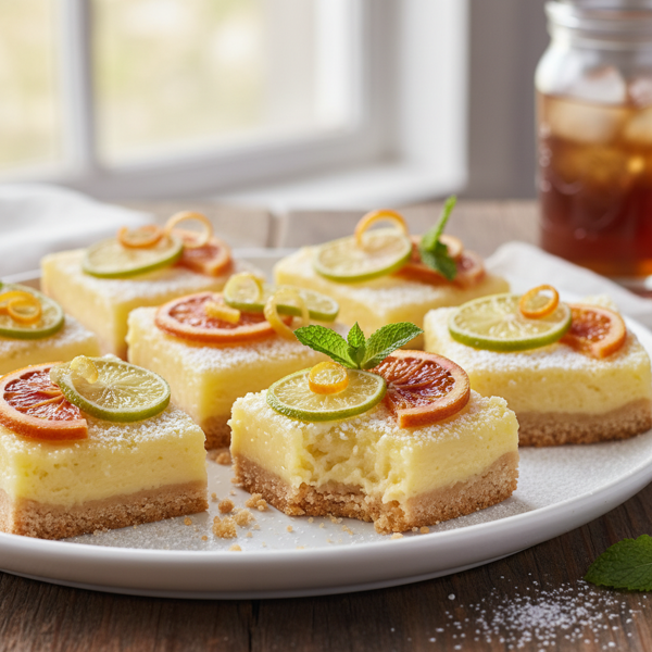 Delightful Citrus Dream Bars recipe