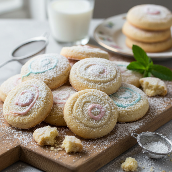 Delightful Confectioner's Sugar Cookies recipe