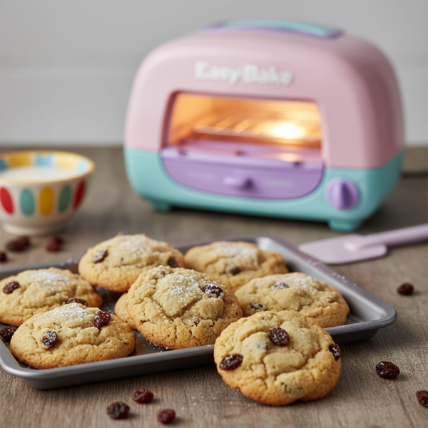 Delightful Easy Bake Oven Raisin Cookies recipe