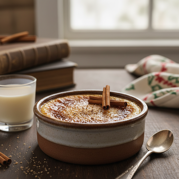 Delightful Eggnog Custard recipe