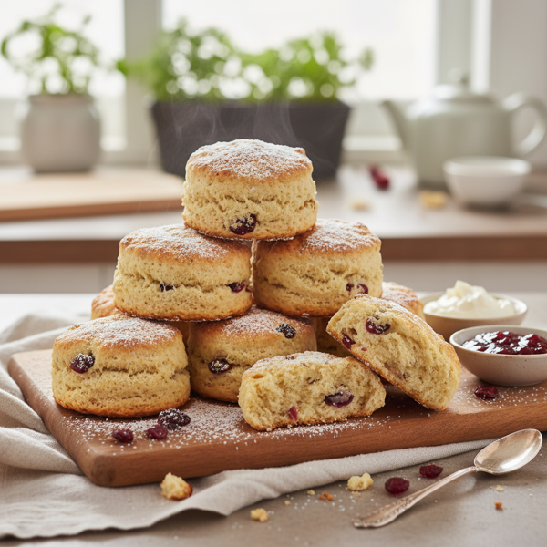 Delightful Gluten-Free Cream Scones recipe