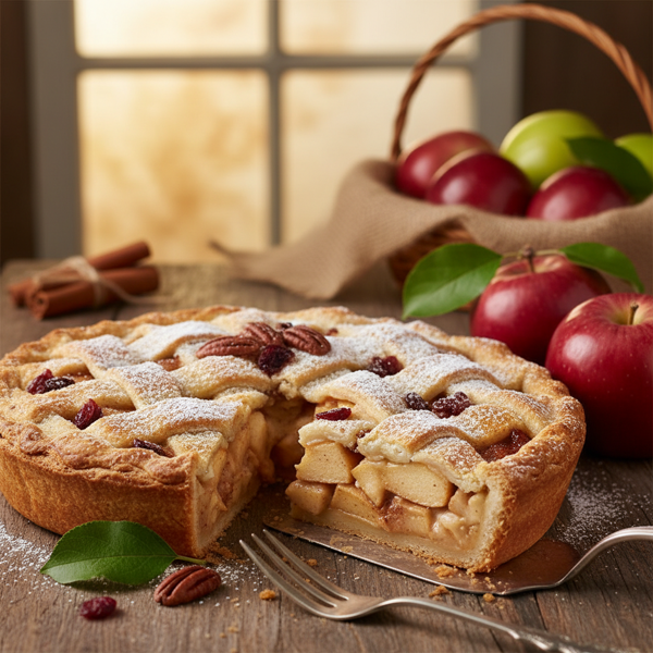 Delightful Harvest Apple Cream Pie recipe