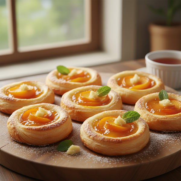 Delightful Mini Apricot Puff Pastries recipe