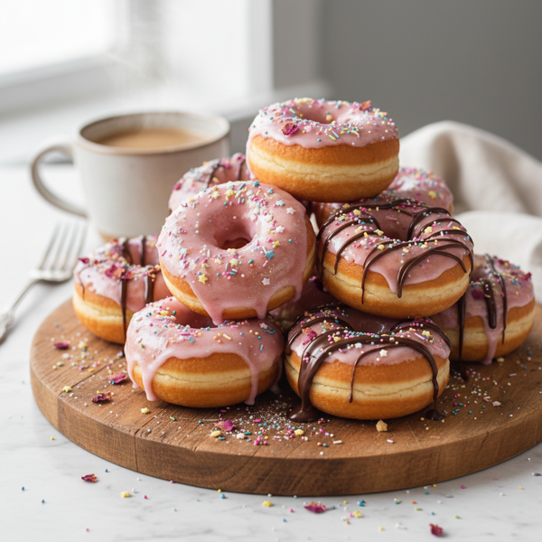 Delightful Mini Cake Donuts recipe