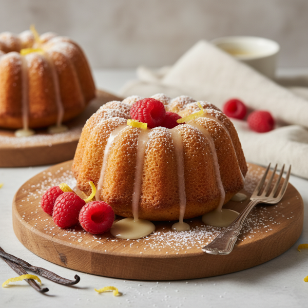 Delightful Mini Vanilla Pound Cake recipe