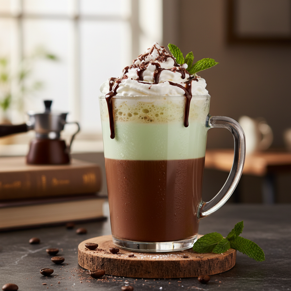 Delightful Mocha Mint Latte recipe