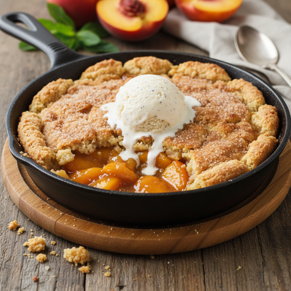 Delightful Peach Cobbler Delight recipe