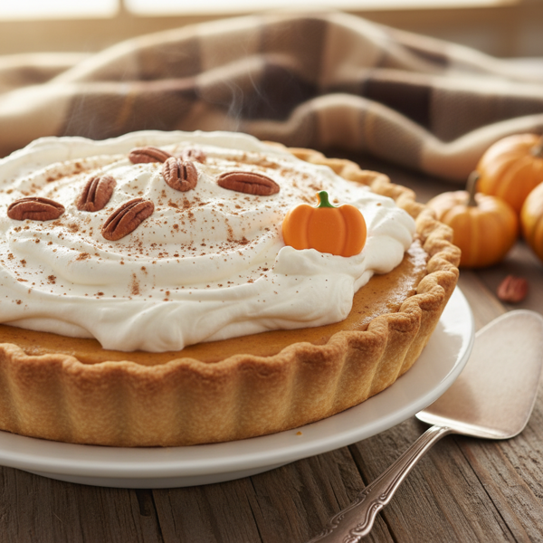 Delightful Pumpkin Cream Pie recipe