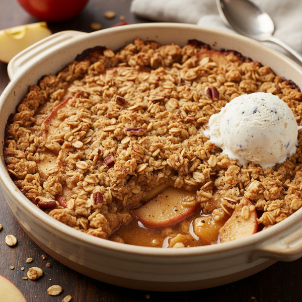 Delightfully Simple Gluten-Free Apple Crisp recipe