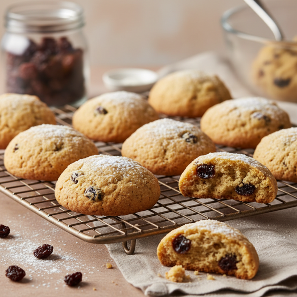 Delightfully Soft Raisin Drop Cookies recipe