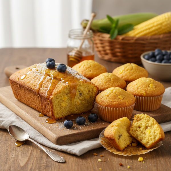 Delightfully Sweet Gluten-Free Cornbread & Muffins recipe