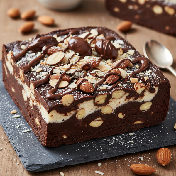 Deluxe Almond Joy Fudge recipe