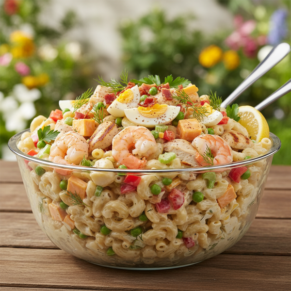 Deluxe Celebration Macaroni Salad recipe