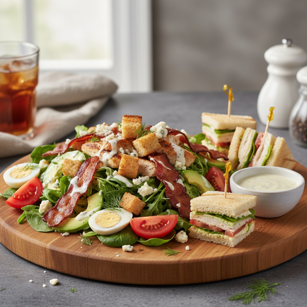 Deluxe Club Sandwich Salad recipe
