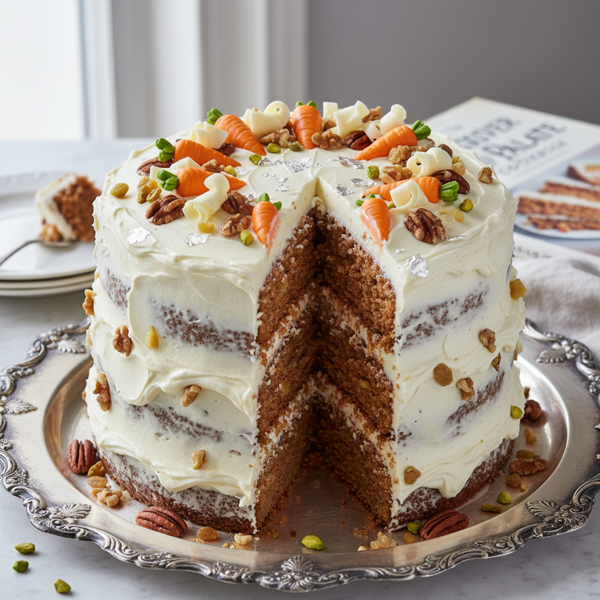 Deluxe Silver Palate Carrot Cake recipe