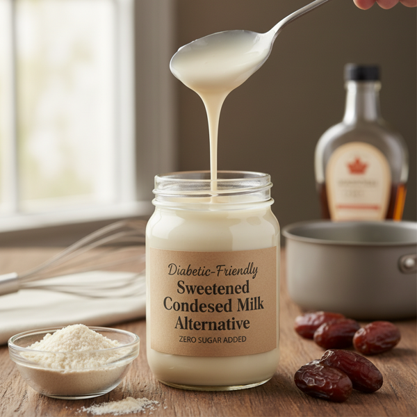 Diabetic-Friendly Sweetened Condensed Milk Alternative recipe