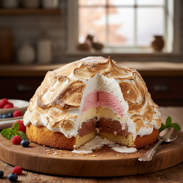 Divine Baked Alaska Delight recipe