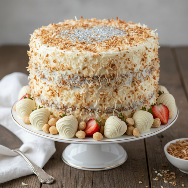 Divine Coconut Delight Cake recipe