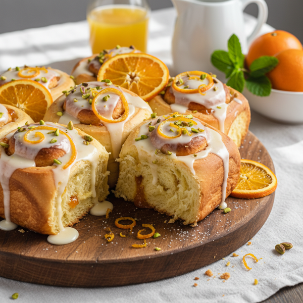 Divine Orange Sweet Rolls recipe