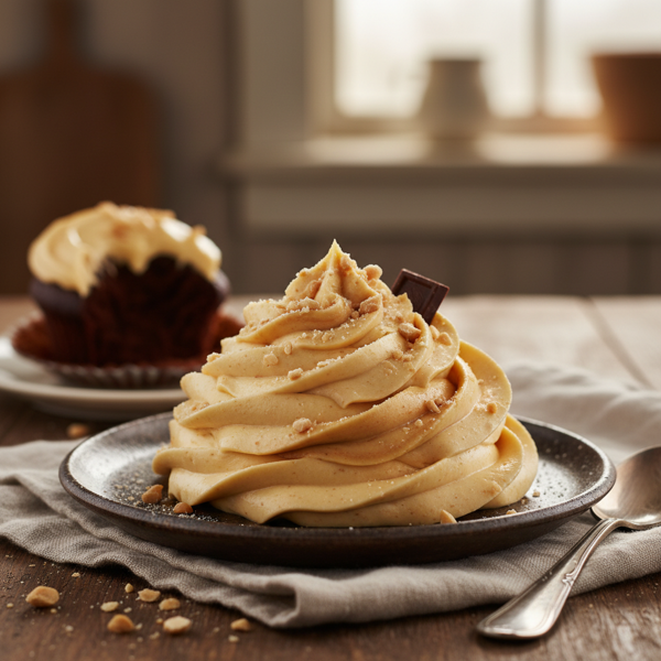 Divine Peanut Butter Frosting recipe